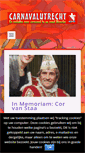 Mobile Screenshot of carnavalutrecht.nl